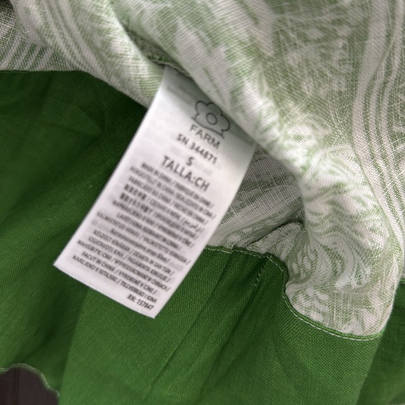 FARM RIO delicate tapestry midi dress size small - Picture 15 of 15